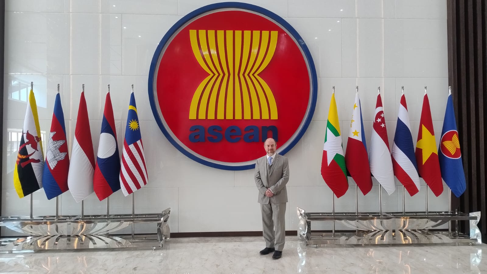 Prof Calum Semple at ASEAN programme meeting